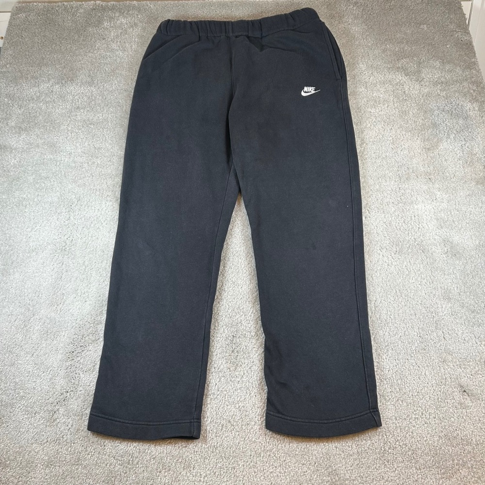 Nike Club Fleece Sweatpants Mens XL Black Straight Leg BV2707-010 Joggers Gym